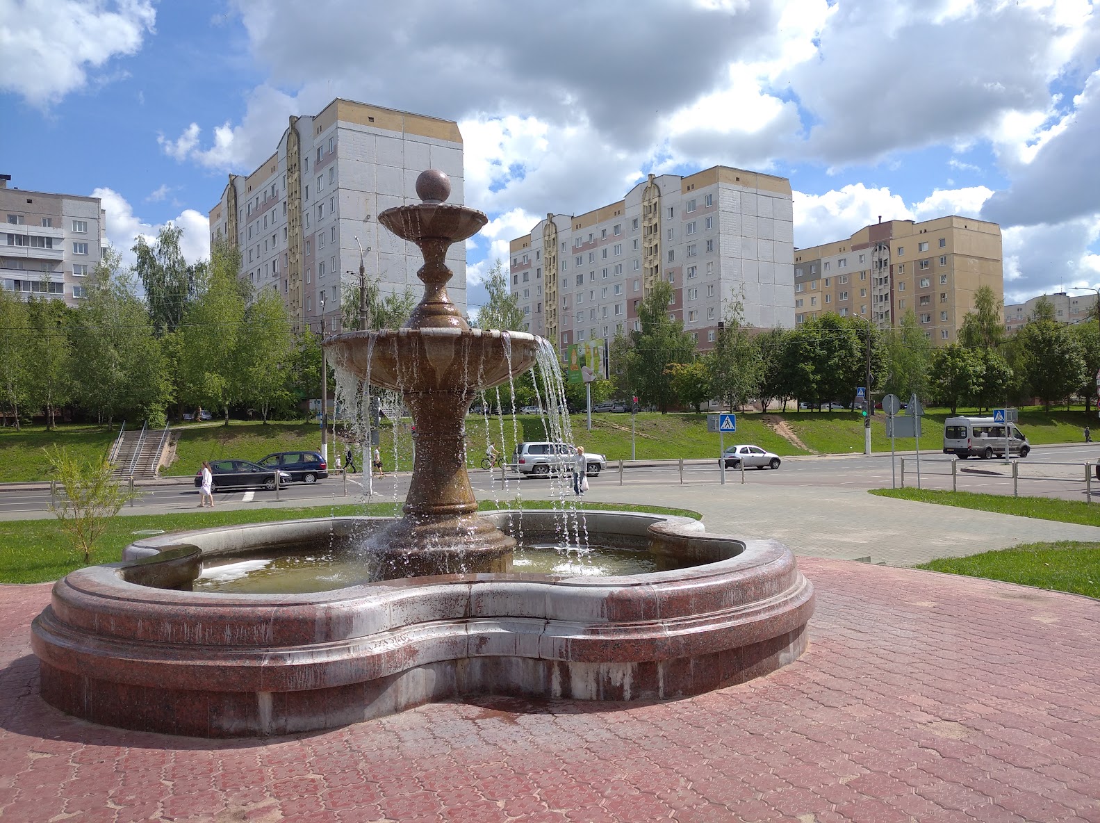 Многоквартирные дома в Витебске по ул. Воинов интернационалистов